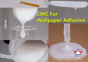 Weiße CMC-Carboxy-Methylzellulose / CMC-Pulver für Tapetenklebstoffe