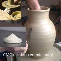 Keramische Karboxymethylcellulose Natrium CMC CAS-Nr. 9004-32-4